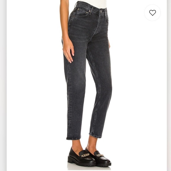 Agolde Denim - AGOLDE High Rise Straight Crop Jeans